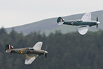 Spitfire PR.XIX + Hurricane IIc