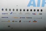 A380 customer logos on the A380