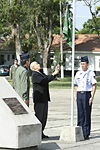 Flag hoisting