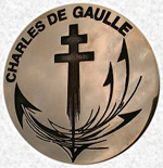 CdG 'coin' logo, courtesy French Navy