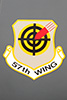 57th Wing badge, F-15E Strike Eagle