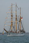 KRI Dewaruci - sail training ship  
